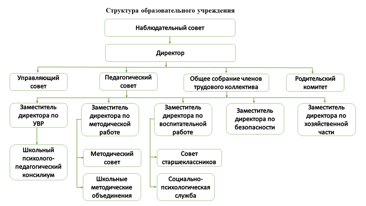 Организационная структура ОУ